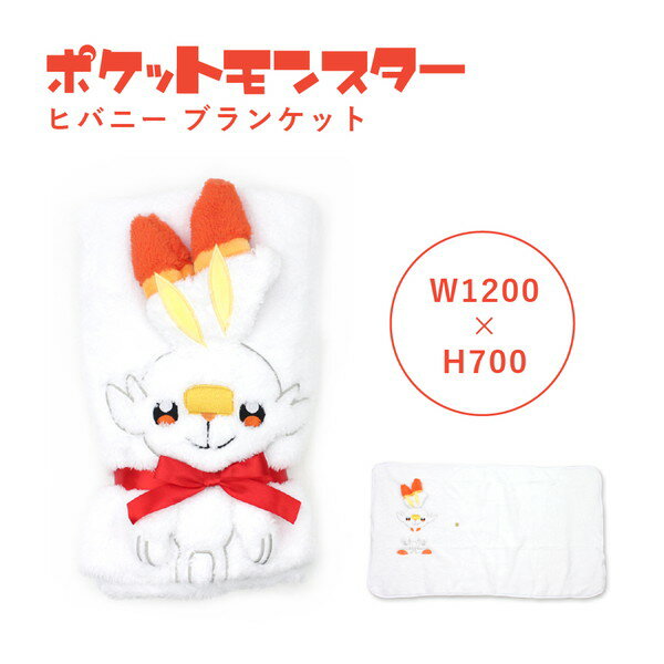 ポケモン ポケットモンスター ヒバニー ブランケット pokemon 御三家 PM-3041のサムネイル