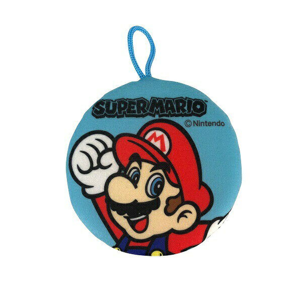 キャラクターランド はなはなのスーパーマリオ ボディスポンジ ボディタオル (マリオ） スーパーマリオ ヨッシー お風呂グッズ タオル MBS-981 [M便 1/1]｜アングル2
