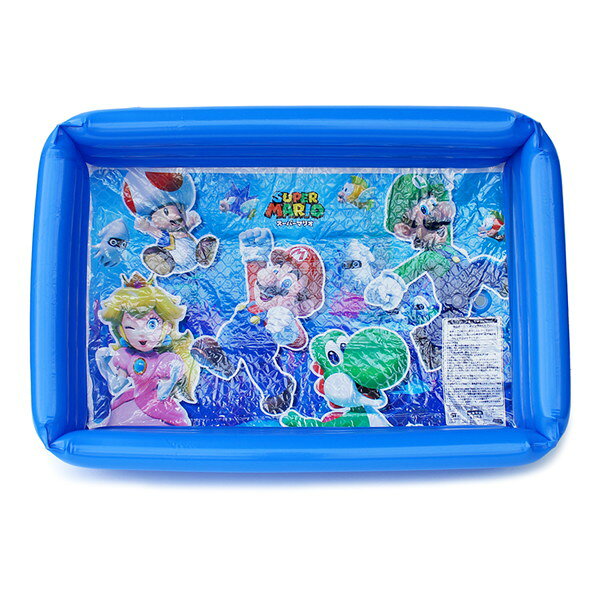 スーパーマリオ スクエアプール マリオ グッズ ルイージ ヨッシー 水遊び プール ...