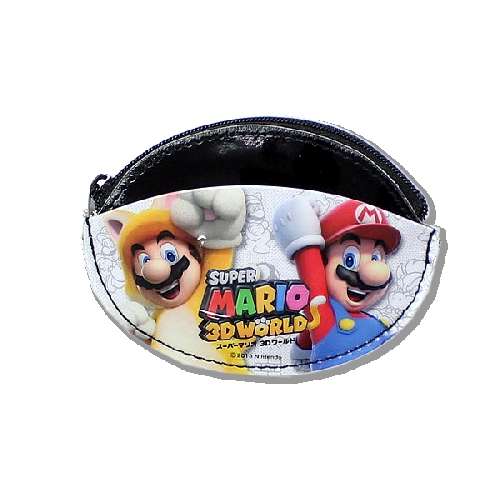 (お盆セール50%OFF)スーパーマリオ (SUPER MARIO) 3Dワールド コインケース 財布 さいふ キャラクター 子供用財布ポチ袋 お年玉袋 [M便 1/1]のサムネイル
