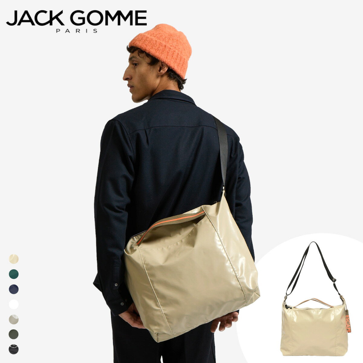 JACK GOMME ジャックゴム 1703 OSLO オスロ 400g jackgomme ESCAPE エスケープ ショルダー 斜め掛け バ..