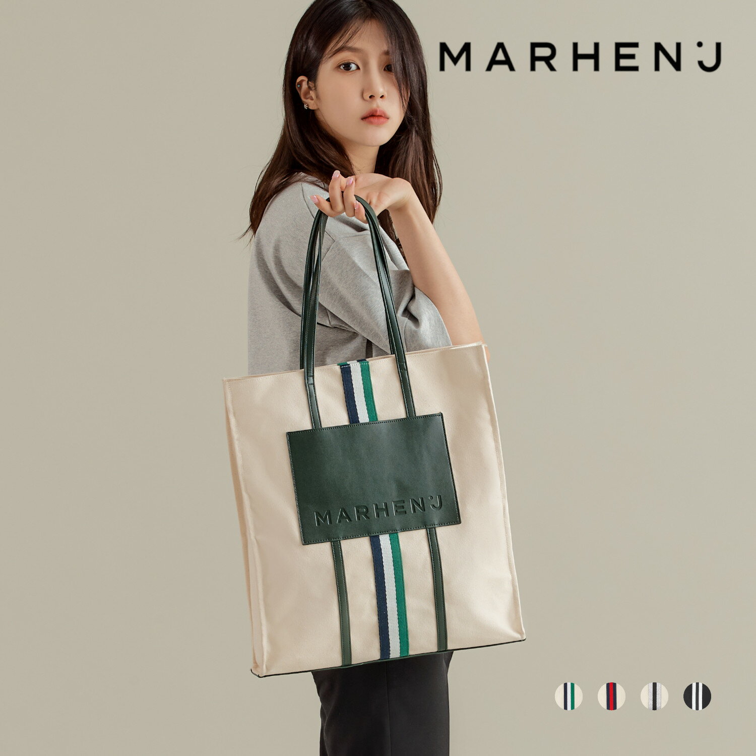 ≪正規代理店 / 保証付≫ MARHEN. J マルヘンジェイ JOY ジョイ トート バッグ 韓国製 ギフト プレゼント ブランド 人気