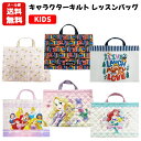【メール便送料無料】キャラクター キルト レッスンバッグ | トートバッグ レッスンバッグ キルト加工 プリンセス ディズニープリンセス スティッチ パウパトロ...