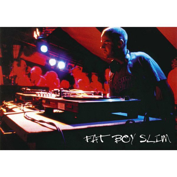 【メール便送料無料】 ファットボーイ・スリムポストカード《Fatboy Slim》ノーマン・クック《Norman Cook》　通販　　プレゼント