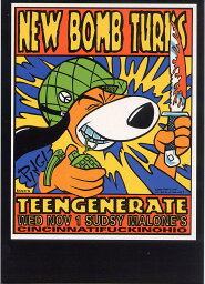 【メール便送料無料】 ポストカード　【New Bomb Turks Cincinnati 1995】　通販　　プレゼント