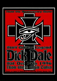 【メール便送料無料】 ポストカード　【Dick Dale Anniversary '96】　通販　　プレゼント