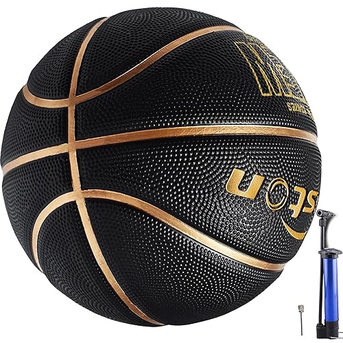Senstonバスケットボール7号,屋内/屋外バスケットボール 、大人/青少年バスケットボール競技トレーニング、ポンプ付き Senstonバスケットボール7号,屋内/屋外バスケットボール 、大人/青少年バスケットボール競技トレーニング、ポンプ付き