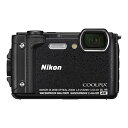 Nikon デジタルカメラ COOLPIX W300 BK クールピクス 1605万画素 ブラック  ...