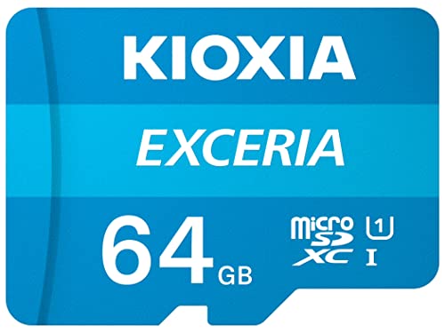 KIOXIA(キオクシア) 旧東芝メモリ microSD 64GB UHS-I Class10 (最大読出速度100MB/s) Nintendo Switch動作確認済 国内サポート正規品 メーカー保証5年 KLMEA064G