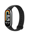 シャオミ(Xiaomi) Smart Band 8 スマートウォッチ 進化したディスプレイ 16日間持続バッテリー クイックリリース構造 150種類スポーツモード 24時間健康管理 スマートバンド 着信通知・LINEアプリ通知 iPhone&Android対応 グラファイトブラック