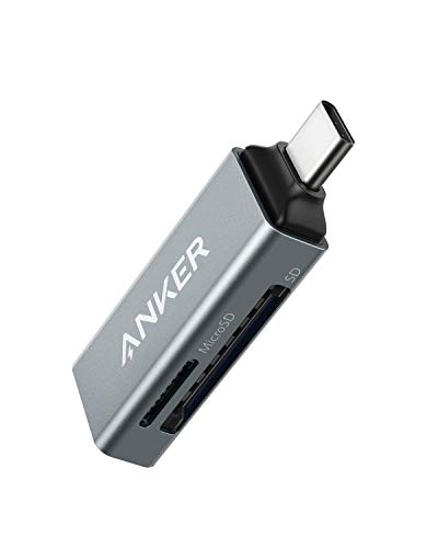 Anker USB-C 2-in-1 カードリーダー【SDXC / SDHC / SD / MMC / RS-MMC / microSDXC / microSDHC / microSD / UHS-Iカード対応】