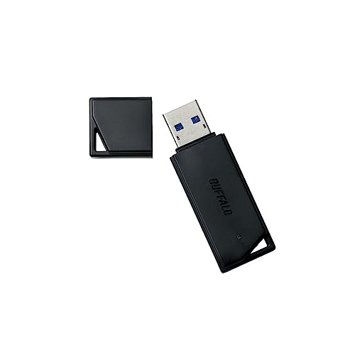 バッファロー USBメモリ 256GB USB3.2(Gen1)/3.1(Gen 1)/3.0/2.0 充実サポート RUF3-K256GA-BK/N
