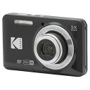 KODAK (コダック) PIXPRO 使いやすい ズーム FZ55-BK 16MP デジタルカメラ 光学5倍ズーム 広角 28mm 2.7インチ液晶画面 (ブラック)(2)