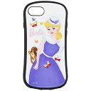 バービー　iphone ケース グルマンディーズ Barbie iPhoneSE(第2世代)/8/7/6s/6(4.7インチ)対応 ハイブリッドガラスケース Park ji Yong BAR-15C