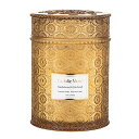 LA JOLIE MUSE アロマキャンドル サンダルウッド&パチュリーの香り 木の芯 ガラスの瓶 550g 80時間 ギフト プレゼント