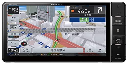 Pioneer パイオニア カーナビ AVIC-RW512 7インチ 200mmワイド 楽ナビ 無料地図更新 フルセグ Bluetooth USB HDMI HD画質 カロッツェリア