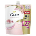 【大容量】Dove(ダヴ)ボディソープ ピーチ&スイートピー (ボディウォッシュ) 詰替え用 大容量 1270g