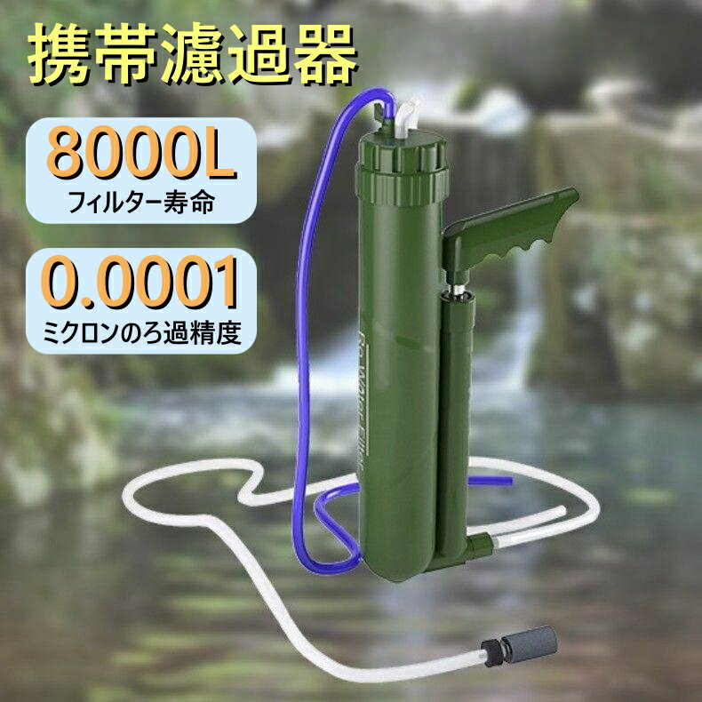 【業界新発想】携帯浄水器 災害 救急用 防災用品 直飲み 浄水ボトル サバイバル アウトドア 濾過器 浄水ボトル 浄水ボトル サバイバル アウトドア 濾過器 浄水ボトル 緊急用水 濾過ストロー 99.9999%の異物 安全対策 アウトドア 旅行 キャンプ 災害 緊急時