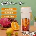 ジューサー ミキサー 小型 スムージー 氷も砕ける 野菜 果