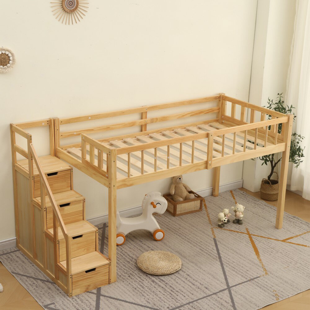 楽天市場】ロフトベッド 階段(サイズ(寝具)ダブル)(ベッド 楽天市場】ロフトベッド 階段(サイズ(寝具)ダブル)(ベッド
