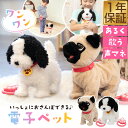 RiZKiZ 動く ぬいぐるみ 犬 しゃべる おもちゃ モノマネ ワンちゃん 子犬 動くおもちゃ 動くぬいぐるみ ペット 犬のぬいぐるみ おしゃべり かわいい ...