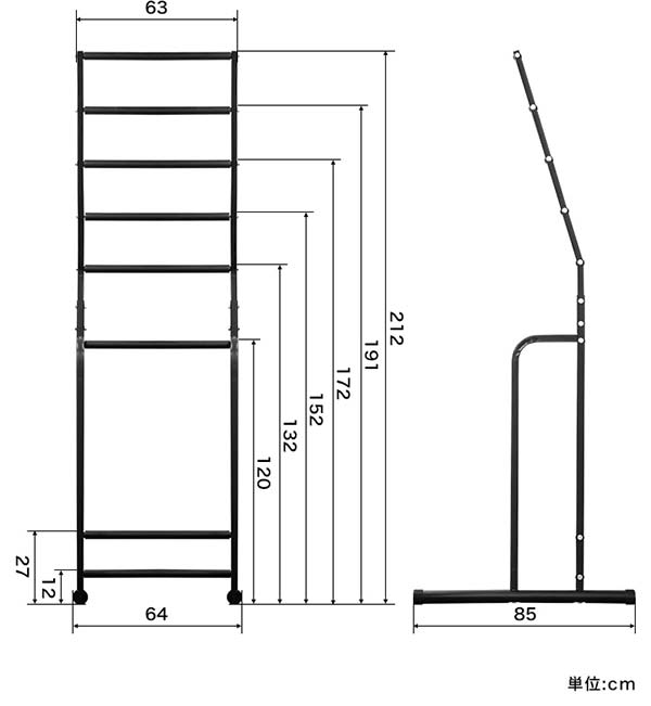 ぶら下がり健康器 ハング バー 筋トレ 懸垂 腕立て 腹筋 器具 高さ 5段 132-212cm 耐荷重100kg ぶら下がり ツイスト運動 チンニング エクササーズ ストレッチ トレーニング 器具 1年保証 ●[送料無料][あす楽]