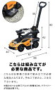 乗用玩具 足けり 手押し ランボルギーニ エッセンツァ 2WAY 正規ライセンス Lamborghini Essenza SCV12 車 自動車 乗り物 外 屋外 外遊び 足こぎ 安全 ガード 背もたれ ステップ 転倒防止 子供 1歳 2歳 3歳 バランス感覚 1年保証 ●[送料無料] 3