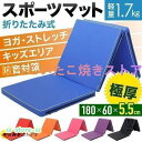 ダンスマット 厚手 折り畳み 子供用 フィットネスマット体マットスポンジマットトレーニングマット 仰向け ヨガマット 体操マット ダイエット 家庭用