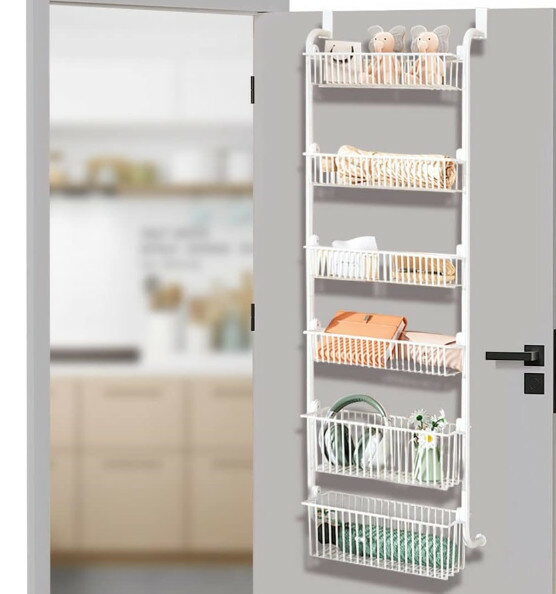 ウォールポケット ドア掛け収納 壁掛け 収納ラック 吊り下げ収納 大容量 おもちゃ 化粧品収納 省スペース 取り付け簡単 新生活