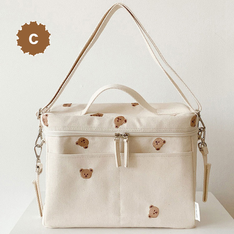 可愛い おしゃれ 収納 小物入れ バッグ おむつ 哺乳瓶 マタニティ ベビー キッズ マルチポーチ 出産祝い 多機能 おしゃれ かわいい 大容量 整理収納 人気 収納 ショルダー おむつポーチ オムツバッグ トートバック おしゃれ ベビーカー用バッグ 大容量 バッグ ベビーカー