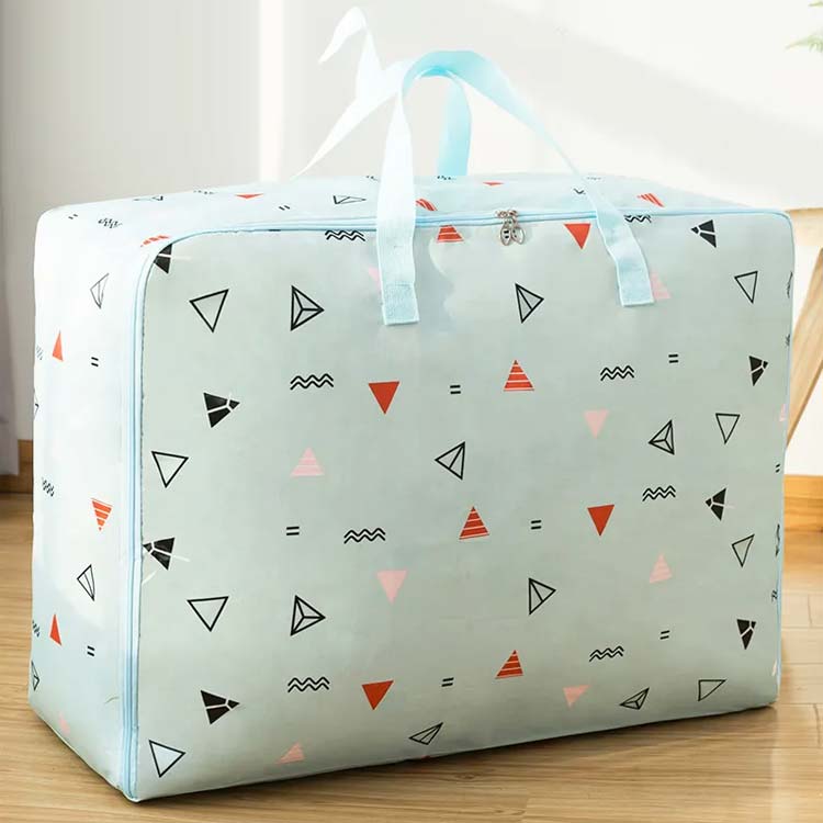 布団収納袋 布団収納ケース 選べる2サイズ 羽毛布団用 衣類 布団 押入れ収納 持ち手付き 大容量 防水加..