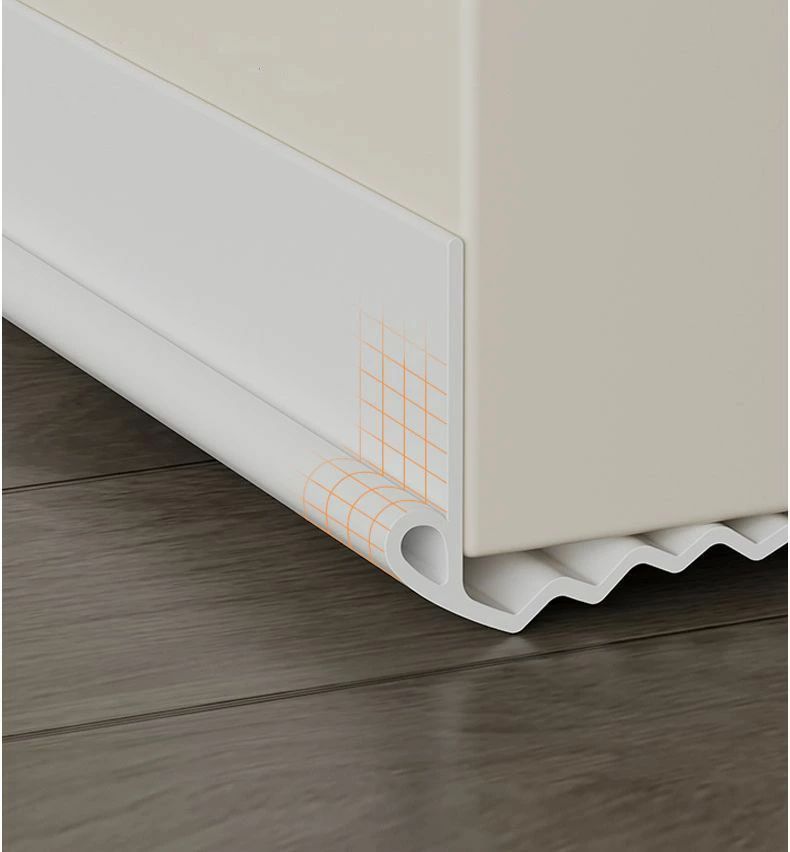 すきま風ストッパー 室内ドア ドア下 扉下 隙間 すき間 冷気 冷暖房効率 防音 防虫 埃 遮断 省エネ 簡単取り付け 差し込むだけ 水洗い可 シンプル