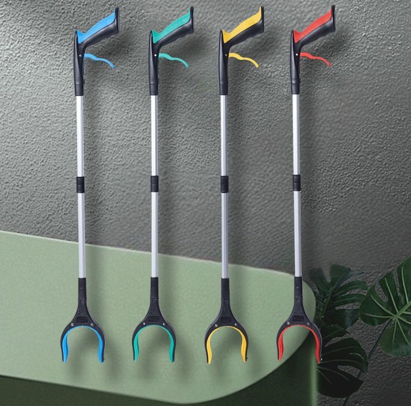 折りたたみ式マジックハンド マグネット付き リーチャー 介護用品 掴む お助けハンド ゴミ拾い 介護 妊..