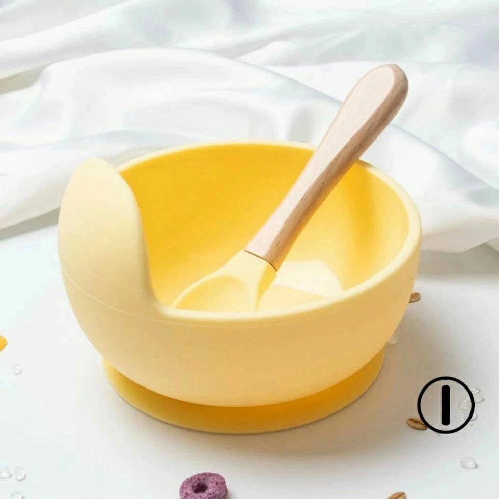 ボウル スプーン セット 吸盤付き シリコンボウル ひっくり返らない 離乳期 新生児 赤ちゃん 離乳食 赤..