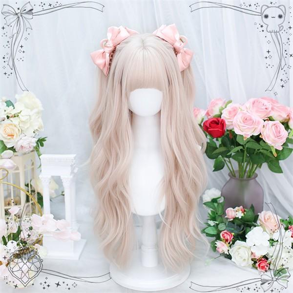ウィッグ lolita レディース フルウィッグ 小顔効果抜群 長髪 ロングウィッグ ゆめ可愛い 原宿風 かつら 巻き毛 dp038z7z7w9