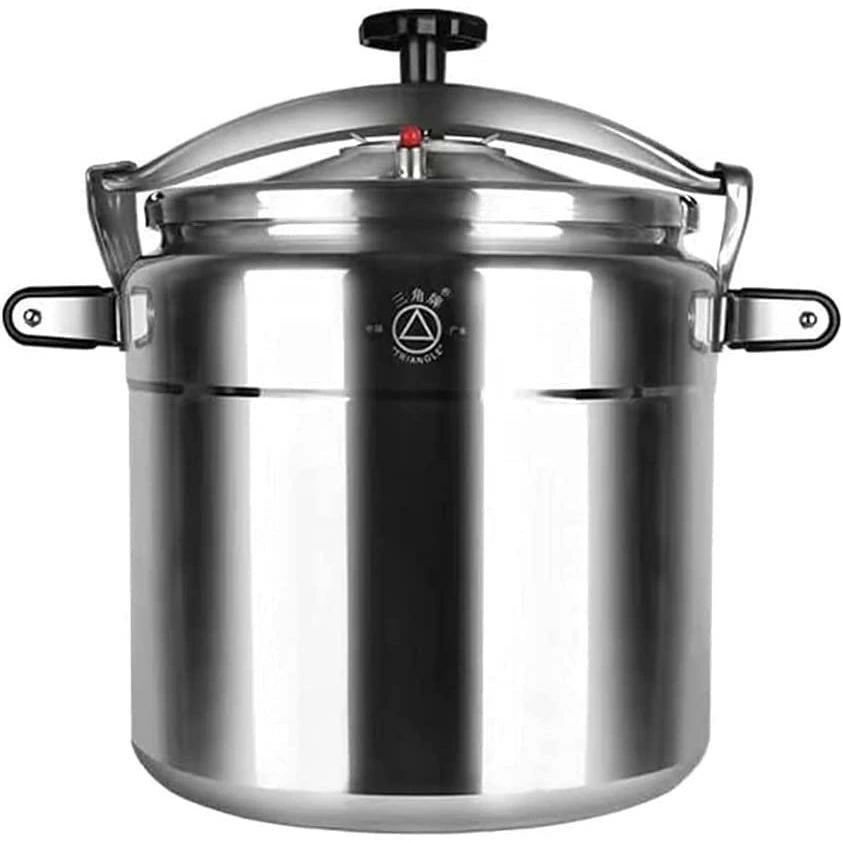 オール熱源対応大型圧力鍋 業務用 7-50L大容量 防爆 気密性が高く 圧力鍋 304ステンレス鋼両手鍋 超高..