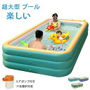 ビニールプール 大型 超大型 子供用 428×195×60cm 5サイズ対応 180×130×60cm 子供 大人 ファミリープール エアポンプ付き 空気入れ ...