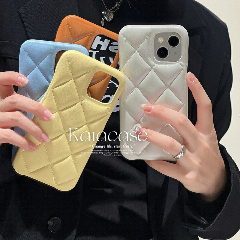 【スーパーDEAL☆10%さらに10％バック☆24日10:00～28日09:59】マトラッセ キルティング iPhone15 15pro 15pro max ケース iPhone14 iPhone14pro iPhone14 plus iPhone14promax ケース iPhone13 13pro 13promax ケース iPhone12 iPhone12pro 12pro maxケース iPhone11 ケースのサムネイル