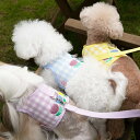 ハーネス リードセット 犬のリード ペットリード 犬猫兼用 散歩 小型犬 ペット リード付き ペット用品 おしゃれ 可愛い ベスト 軽量 調節可能 胴輪 安全 通気性 胸あて式 引っ張り防止 簡単着脱(4)