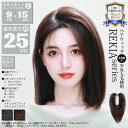 【髪の長さ25cm】【スキンネット9×15 ベーシックモデル】ウィッグ 多彩なパターン 組みあわせ自由 100％少女人毛使用 トップカバー 部分ウィッグ 白髪隠し 脱毛隠し 長髪 ロング 自然 グラデーション 送料無料