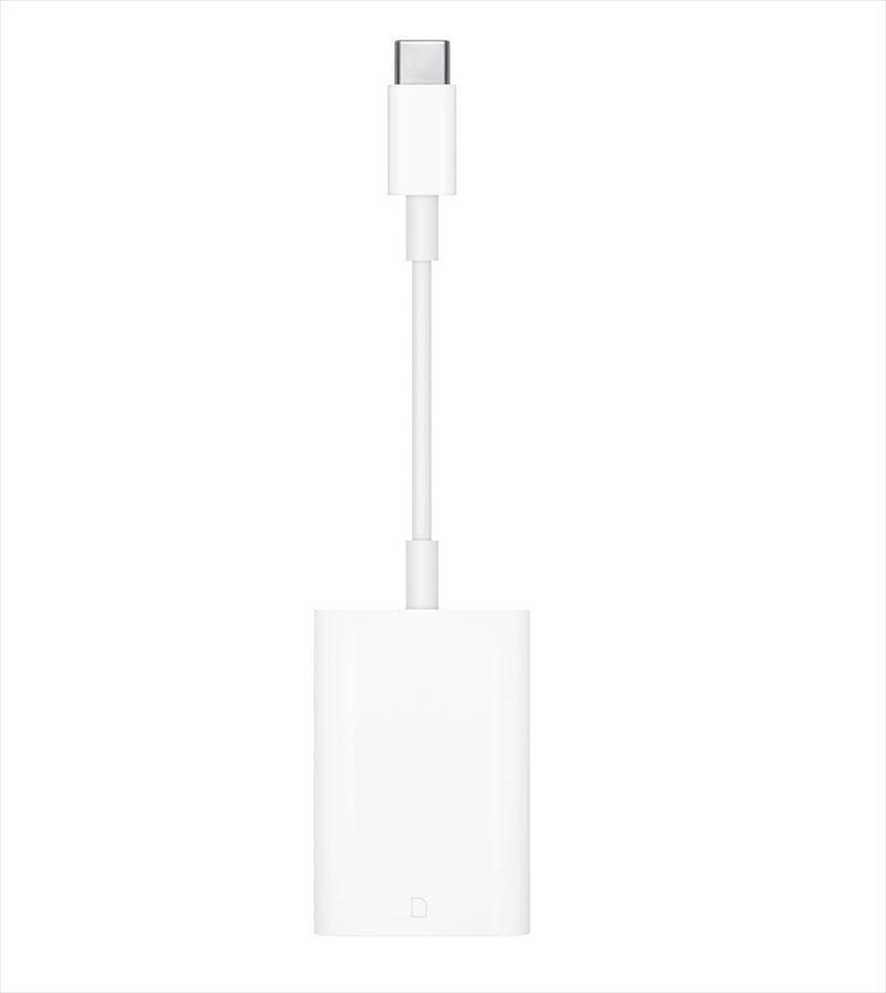 訳あり(外箱なし 新品同様 初期不良対応)アップル純正品 Apple USB-C - SDカードリーダー MUFG2AM/A