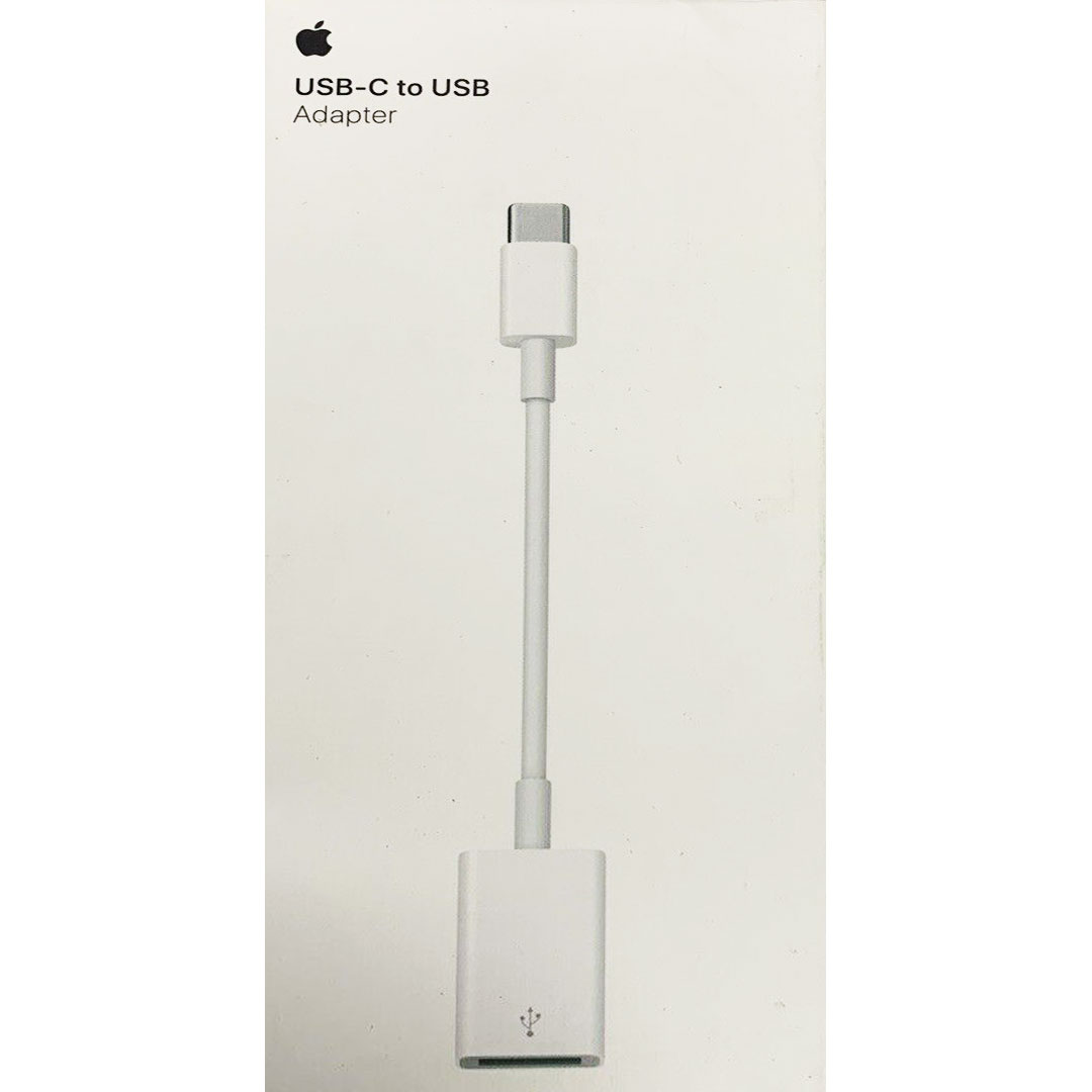 訳あり(外箱にダメージ、新品同様、初期不良対応)apple USB-C - USBアダプタ USB-CまたはThunderbolt 3（USB-C）ポートを搭載したMacに、iOSデバイスや多くの標準的なUSBアクセサリをつなぐことができます。　並行輸入品