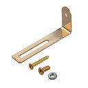 Musiclily Basic スチール製 レスポールピックガードブラケット金具 LPエレキギター用 ゴールド(2)