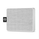 Seagate One Touch SSD 【データ復旧3年付】 1TB 白 外付 ポータブル 【PS5/PS4】動作確認済 3年保証 安心サポート有 正規代理店品 STJE1000402