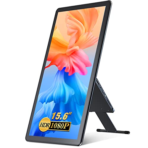 EVICIV モバイルモニター タッチパネル 15.6インチ モバイルディスプレイ タッチ 一体自立式 ゲームモニター フルHD IPSパネル 軽量 薄型 収納式スタンド1920x1080FHD PS4/ XBOX/Switch/PC/Macなど対応 EVICIV モバイルモニター タッチパネル 15.6インチ モバイルディスプレイ タッチ 一体自立式 ゲームモニター フルHD IPSパネル 軽量 薄型 収納式スタンド1920x1080FHD PS4/ XBOX/Switch/PC/Macなど対応