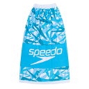 Speedo(スピード) タオル Stack Wrap Towel スタックラップタオルM 水泳 ユニセックス SE62005 ブルー