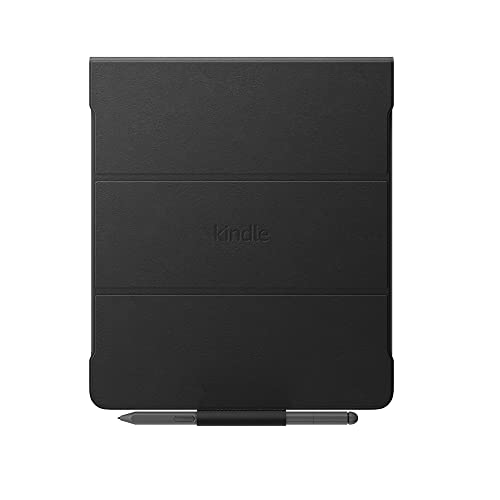 Kindle Scribe用 純正 レザーカバー (ブラック)