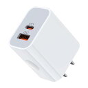iPhone16対応 20W タイプc 急速充電器 iphone 充電 アダプタ 2ポート コンセント USB-A+USB-C スマホ充電器 PD3.0/QC3.0/PSE認証済 FodLop USB-C充電器 qc3.0アダプター アイフォン 充電器