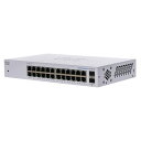 シスコシステムズ (Cisco) スイッチングハブ 24ポート ギガビット PoE 金属筐体 設定不要 静音ファンレス 国内正規代理店品 法人向け 制限付きライフタイム保証 CBS110-24T-JP(2)