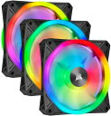 Corsair iCUE QL120 RGB 120mm 3連ファンキット PWM対応 PCケースファン CO-9050098-WW FN1374(2)